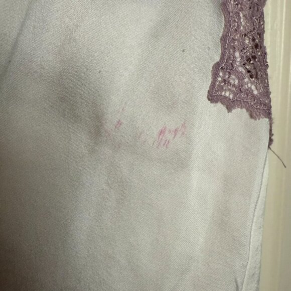 Free People Intimately D8 Night Bodysuit Women L Evening Cream/Lilac Lace NWT - Picture 7 of 10